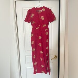 Horses Atelier Obi puff sleeve dress